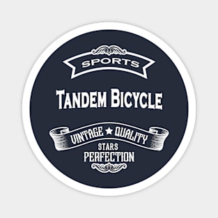 The Tandem Bicycle Magnet